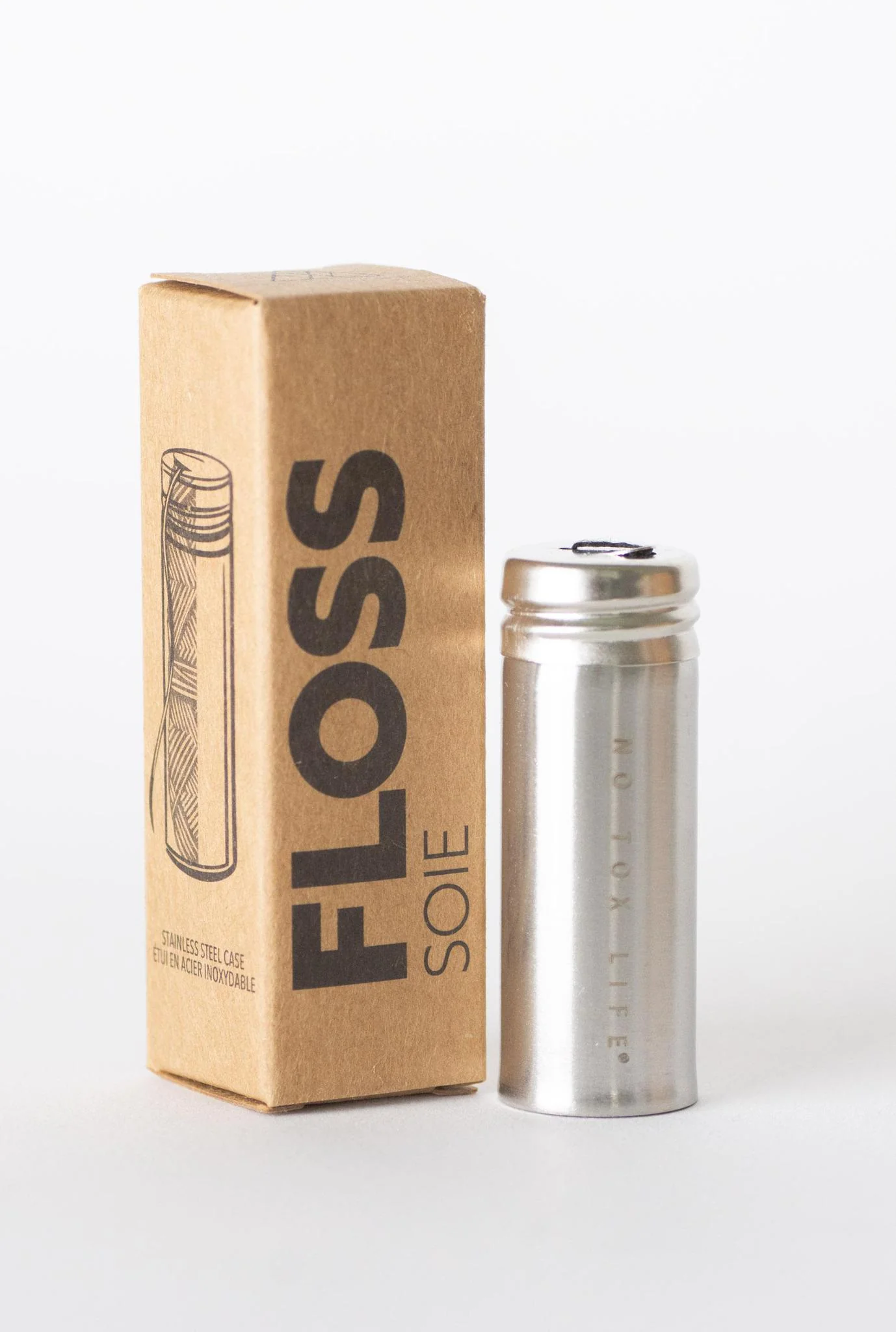 Charcoal Floss - Stainless Steel Holder - No Tox Life® - Image 9