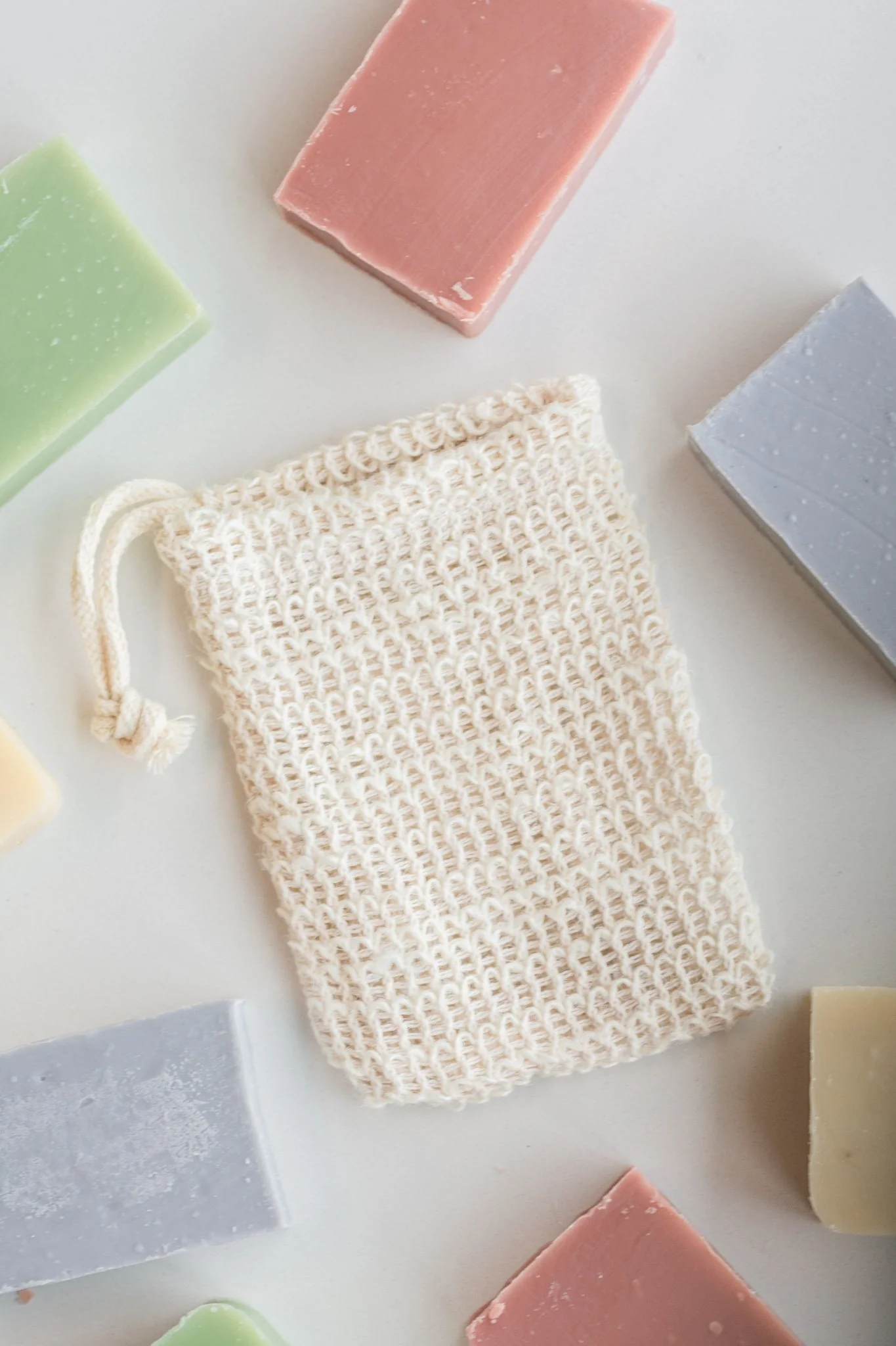 CASA AGAVE® Woven Soap Bag - Exfoliating Scrubber - Set of 3 - No Tox Life® - Image 4