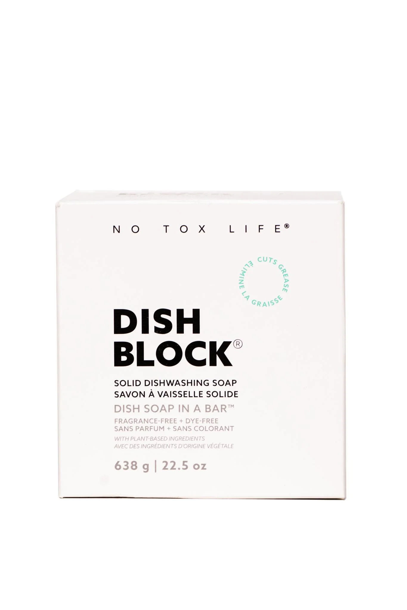 DISH BLOCK® solid dish soap - Huge bar (22.5 oz | 638g) - No Tox Life® - Image 10