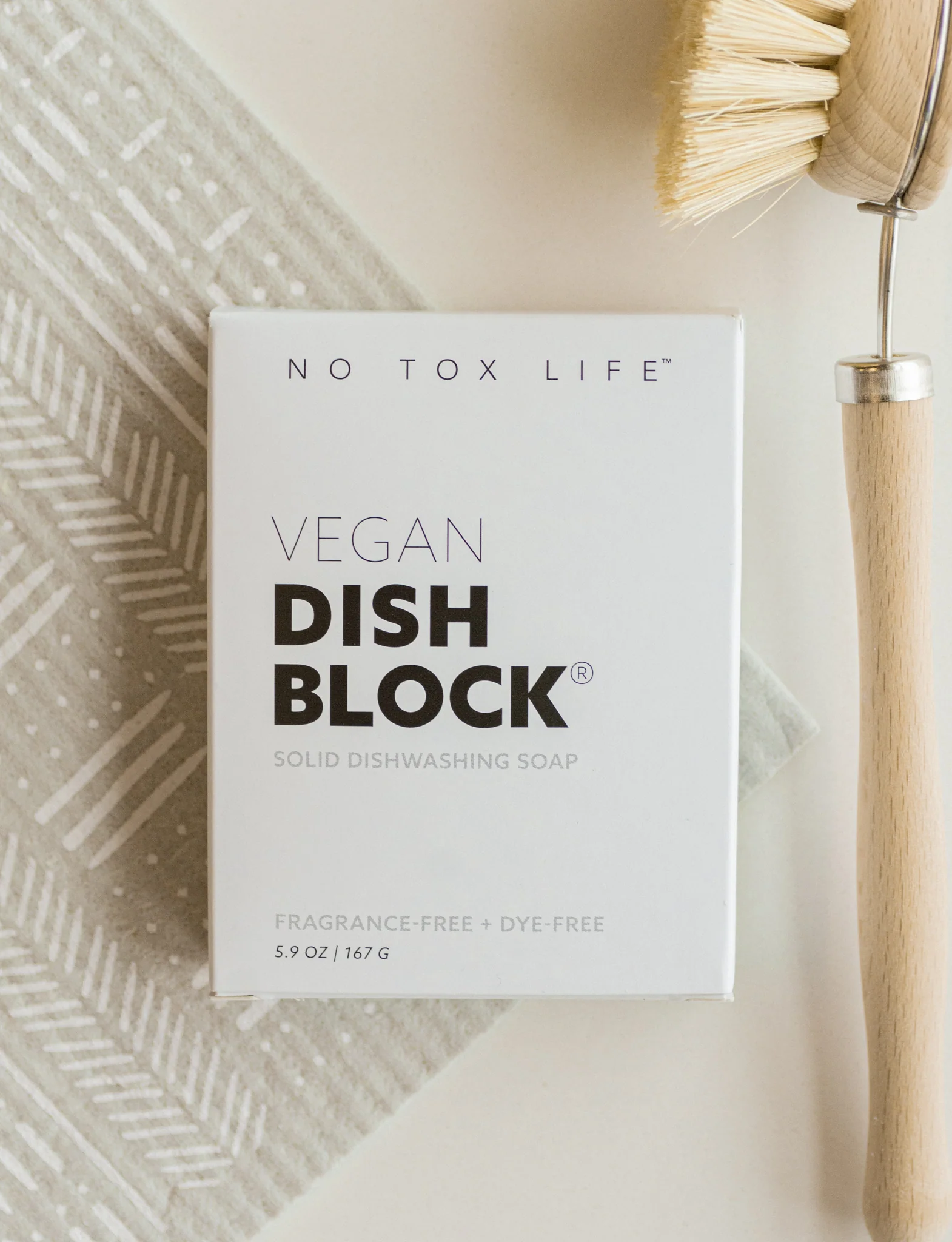 DISH BLOCK® solid dish soap - 6 oz (170g) bars - Pack of 4 - No Tox Life® - Image 5