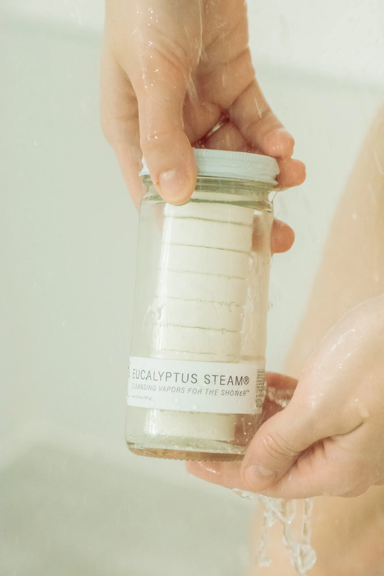 EUCALYPTUS STEAM® Cleansing vapors for the shower® - Normal Jar - No Tox Life® - Image 3