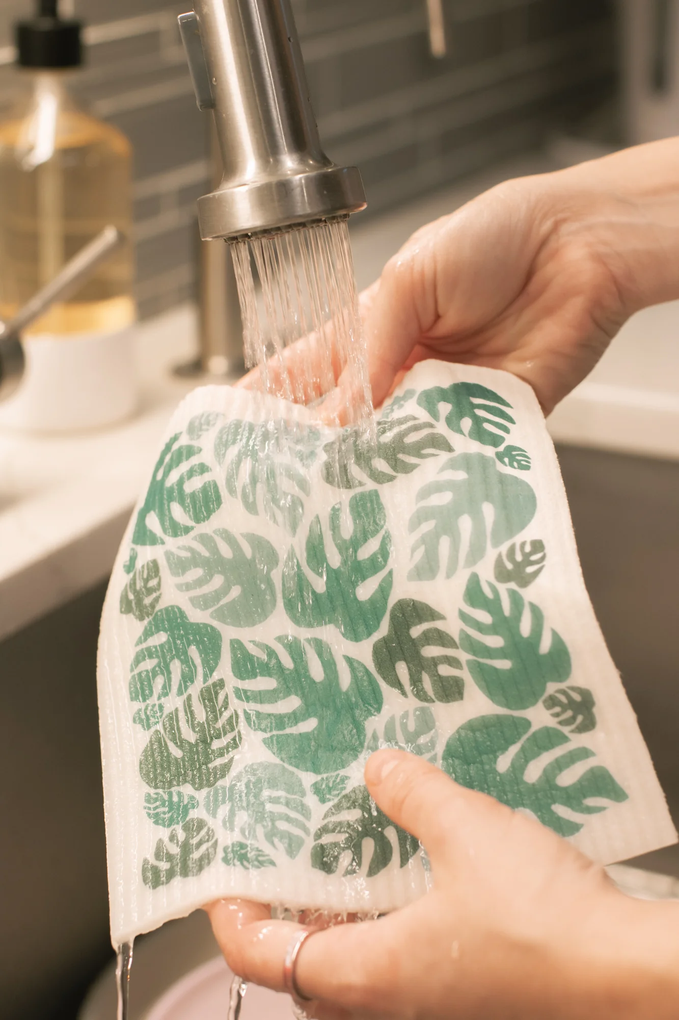 WASHCLOUD® - MONSTERA FLORA - No Tox Life® - Image 8