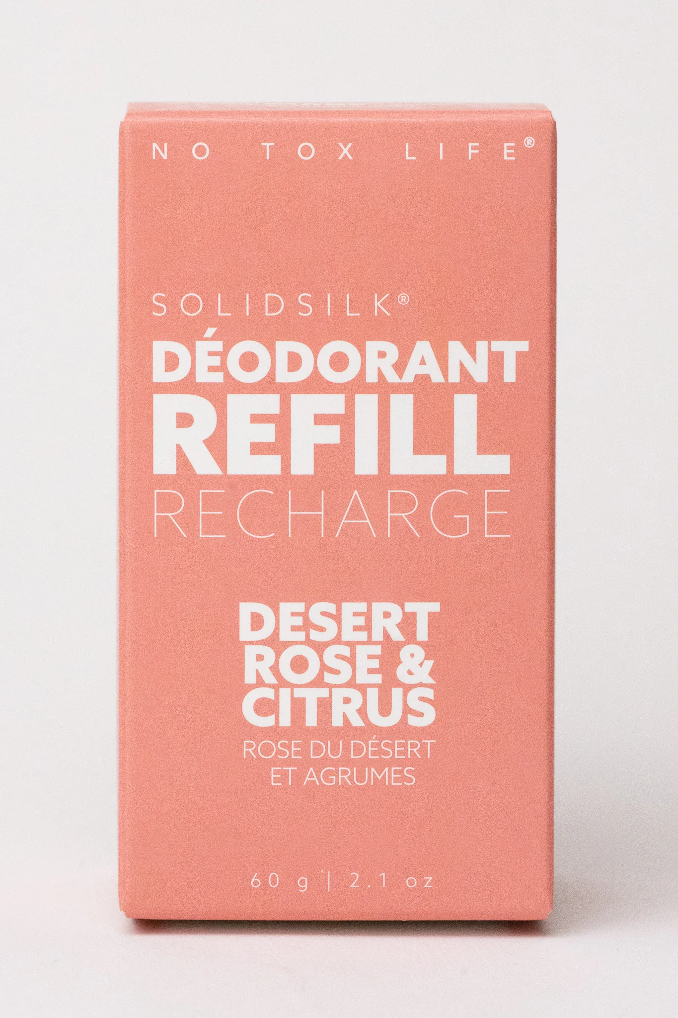 SOLIDSILK® Deodorant Refill Capsule (Desert Rose + Citrus) - No Tox Life®